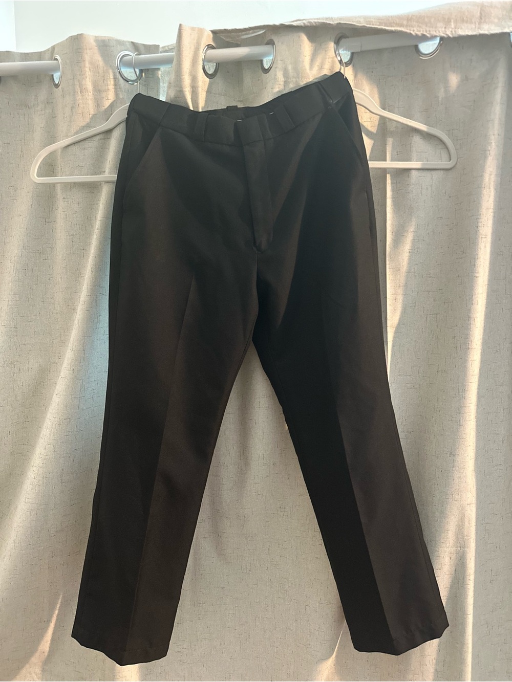 liberty Black Men's Uniform/Dress Pants - Tailored Straight Leg